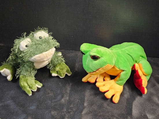 (2) GANZ WEBKINZ TREE FROGS HM109? and another