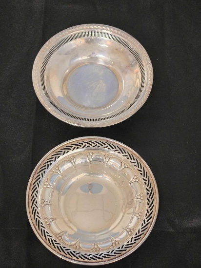 Pair of Sterling Plates, ACME S. & Gorham