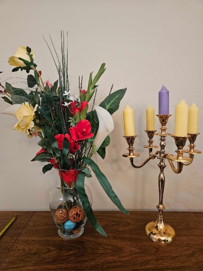 Be Our Guest! Candelabra and Floral Decor