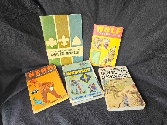 VTG BOY SCOUT GIRL SCOUT BOOKS AND MANUALS