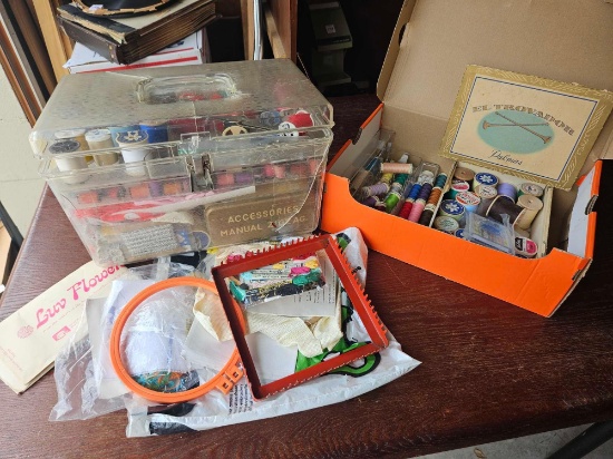 VINTAGE SEWING WITH TONS OF CONTENTS