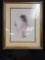 (1 of 3) Erotic Art Prints, Satin Photos in high-quality wooden picture frames, vintage, mid