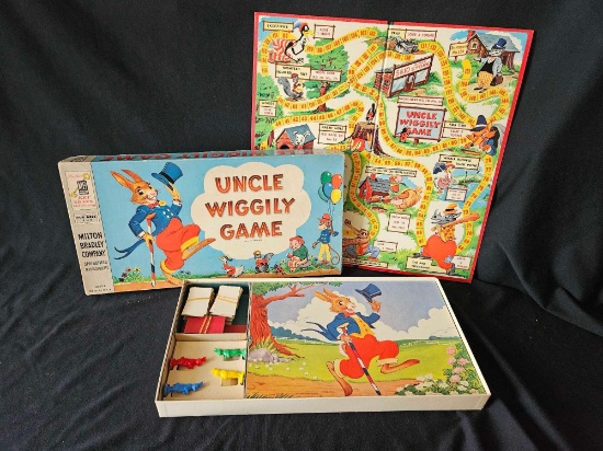 1954 UNCLE WIGGILY BOARD GAME IN BOX
