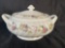 Vintage Creative Fine China 2345, Regency Rose, Vegetable Serving Dish with Lid