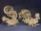 PAIR OF VINTAGE VERMAY FIGHTING ROOSTER WALL HANGINGS
