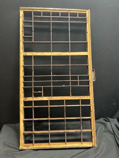 Vintage Hamilton Letterpress Drawer Insert, Drawer Not included