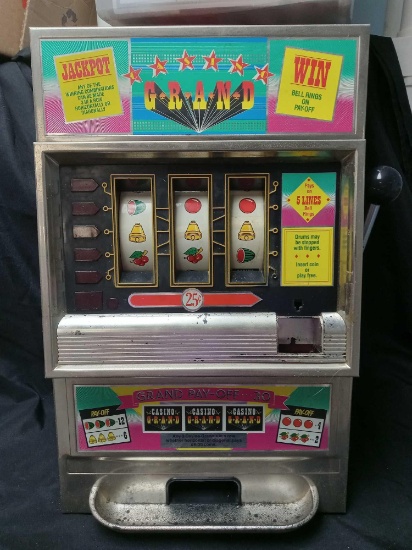 Vintage Waco Grand Slot machine, 1970s,