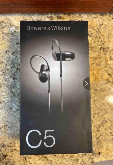 Bowers & Wilkins C5 In-Ear Headphones - Black