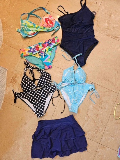 WOMEN'S BATHING SUITS INCLUDING NEW TAG and unworn