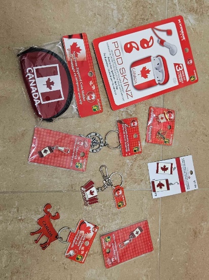 New CANADIAN TRAVEL SOUVENIRS including pod skinz