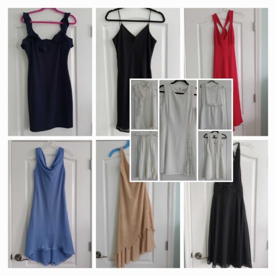 (14) Sexy Ladies' Dresses including Guess, NIK, J Crew, Jessica Simpson, Vince Camuto