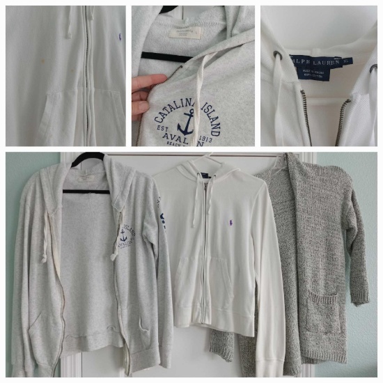 (9) Ladies' Hoodies and Sweaters including Ralph Lauren,