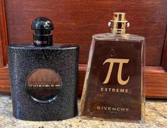 Yves Saint Laurent's Black Opium Eau de Parfum & Givenchy Pi Eau De Toilette Spray