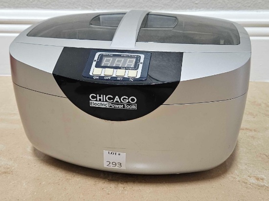 Chicago Electric Power Tools 2.5 Liter Digital Ultrasonic Cleaner, Model 95563.