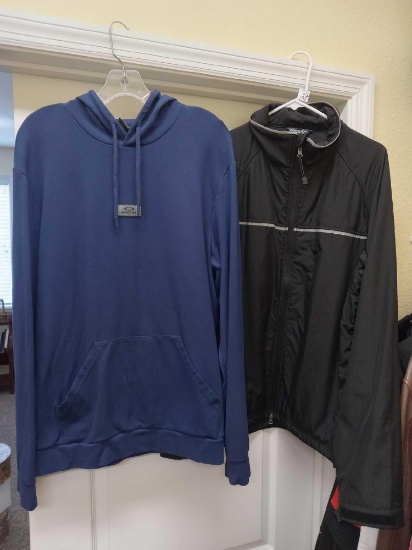 Oakley Pull Over Sz 2XL and West Marine Wind Breaker Sz XL