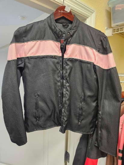 IK LeatherLadies' Moto Jacket, Sz S