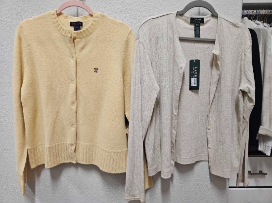 (2) new tagged RALPH LAUREN sweaters