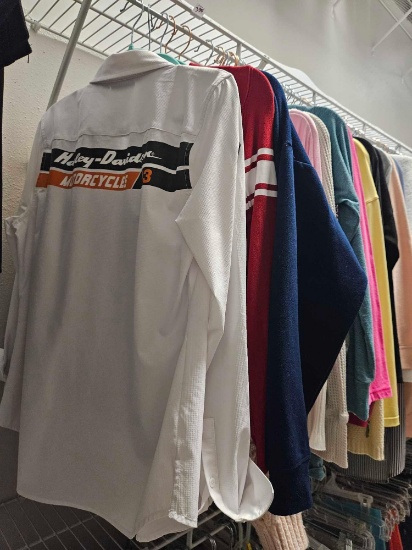 Canada, olympics, harley davidson, sweaters and other tops