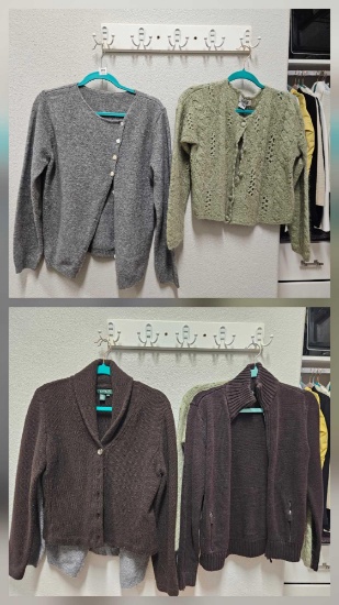 (4) LADIES SWEATERS INCLUDING RALPH LAUREN