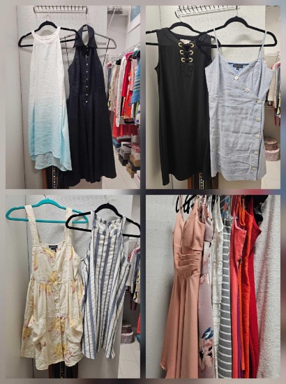 Strappy and sleeveless, dressy and casual. Including linen, ralph lauren, banana republic, michael