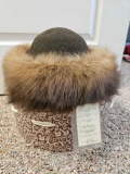Impressive Sable Fox Fur Hat, Tagged