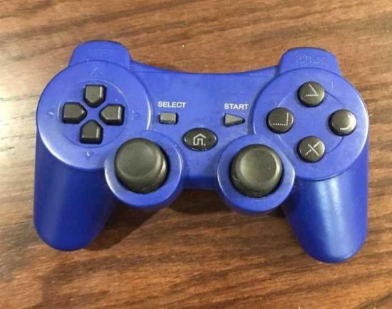 (4) NEW SEALED Bek Design Wireless Controller for Playstation 3 PS3 BLUE