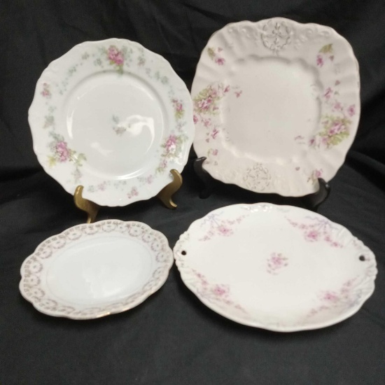 Lovely Vintage Porcelain Plates, Maddocks Lamberton Works, Bassett, Tiara, C.T.