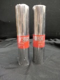 (2) New Sealed Pilot PM-5123 Bolt-on Stainless Steel Exhaust Tips For 1.5