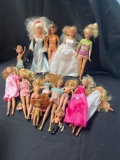 Vintage Collection of Barbies, Skipper, Bratz Doll and more