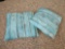 2 Beachy Lake Wood Look throw pillows