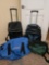 Let's take a trip! Luggage grouping- SOUTHWEST, NRA. , ROYAL CARRIBEAN and OUTTA HERE ROLLING BAGS