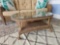 Nice! Outdoor Wicker Patio Glass-top 2 Level Coffee Table