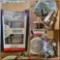 SCHLAGE DOOR HANDLE, in box, with array of other handles and locks