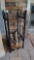Iron Fireplace Wood holder Rack with Tools