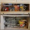 Shelf lot including Brand New unopened DURAFLAME FIRE STARTER, firewood, and Drawer contents