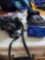 Nikon EM film camera and Canon digital camera