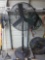 UPRIGHT STANDING SHOP FAN