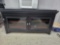 BLACK MEDIA STAND CABINET