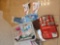 Take care of your feet grouping includingAmope, vintage travel kit, gel foot inserts, clippers