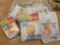 TOTE OF FOOT CARE, INCLUDING TOE CAPS GEL PADS, TOE SEPARATORS