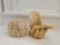 2 SEA SPONGE BATH SPONGES