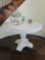 Crisp White Round Dinette Table