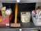 Contents of 2nd shelf including Cleaners and mini sledge