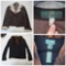 (4) Ladies' Cold Weather Apparel: Ralph Lauren, Bar III, Orvis, Cherokee 2-XL