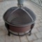 FIRE PIT with mesh cover