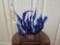 Signed, Cobalt Blue, Blown Glass Sculpture