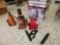 PITTSBURG 12 TON AIR HYDRAULIC BOTTLE JACK, PLUS 2 MORE