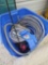 Tote of Electrical Conduit, Steel Line Conduit, Wire