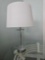 360 Lighting Modern Coastal Table Lamp, Fillable Center