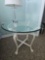 2-pc Glass Top End Side Table